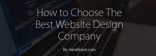 How to Choose The Best Website Design Company in Lagos