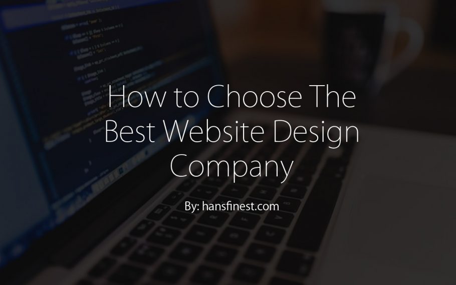 How to Choose The Best Website Design Company in Lagos